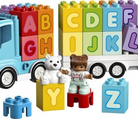 Конструктор Lego Duplo Грузовик Алфавит
