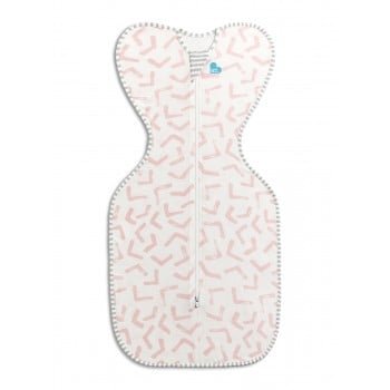 Комбинезон-мешок Love To Dream Swaddle UP Bamboo Lite S, 0.2 tog, розовый