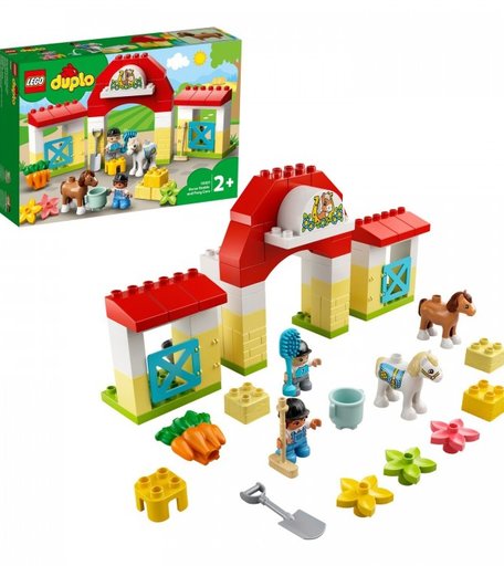 Конструктор Lego Duplo 10951 Лего Дупло Конюшня для лошади и пони