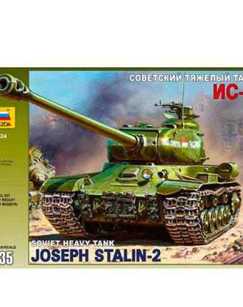 Миниатюра фотографии Сборная модель звезда танк ис-2