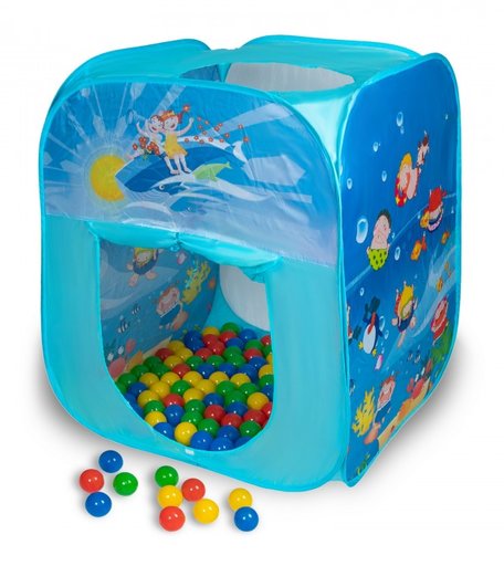 SevillaBaby Игровой домик квадратный + 100 шаров Океан