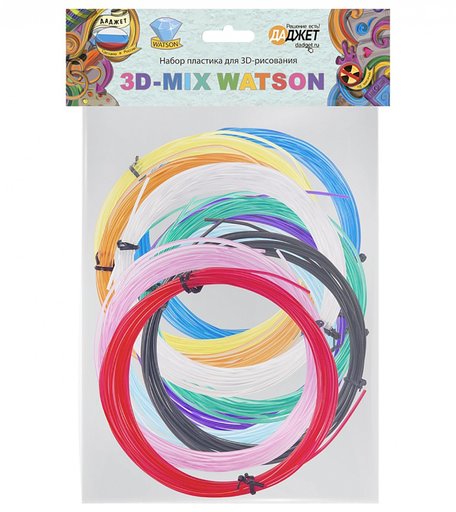 Картридж для 3D ручки KIT RU0148 3D-Mix Watson