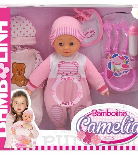 Dimian Кукла-пупс интерактивная Camelia 40 см