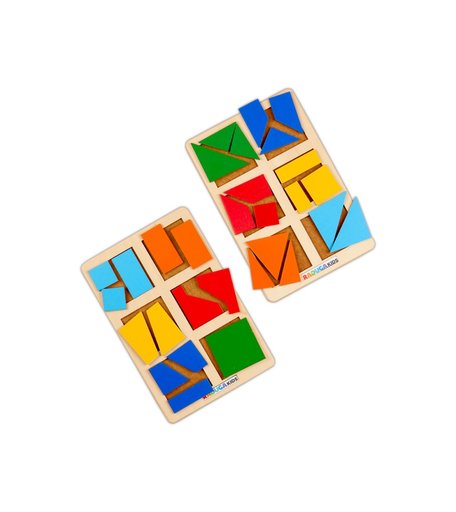 Головоломка Raduga Kids Сложи квадрат Б.П. Никитин уровень 1 Головоломки