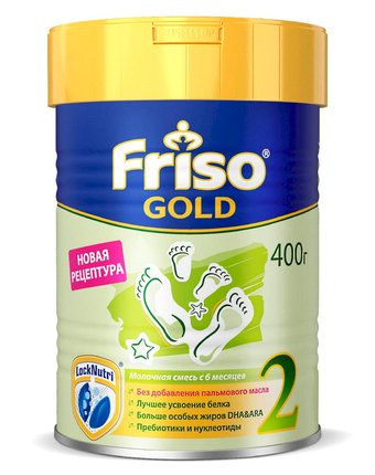 Смесь Friso «Gold 2 LockNutri» с 6 месяцев, 400 г