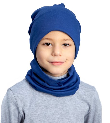 Комплект шапка/шарф-снуд Веселый малыш