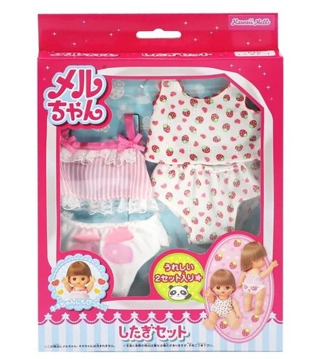 Kawaii Mell Комплект нижнего белья для куклы Милая Мелл