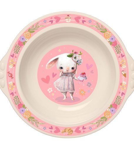 Тарелка Пластишка глубокая, для новорожденных
