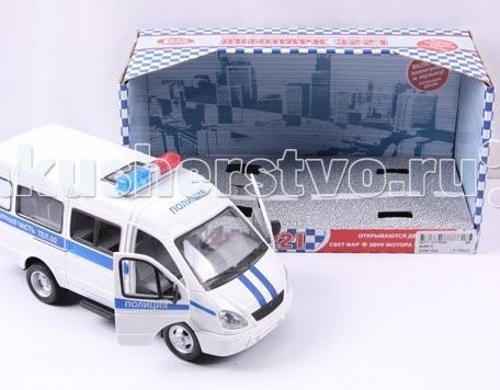 Play Smart Инерционная Газель 3221 23 см