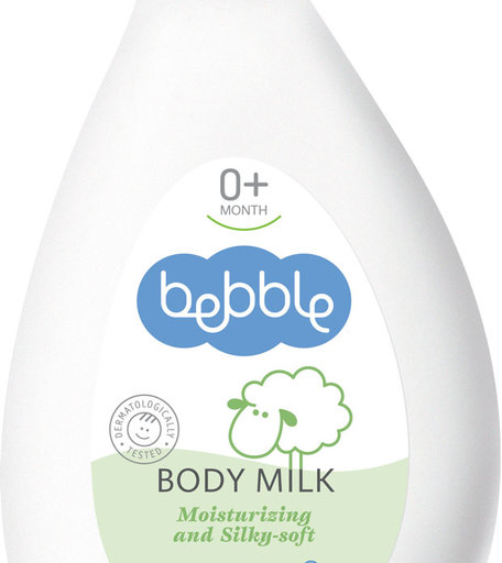 Молочко Bebble для тела детское Body Milk, с рождения, 200 мл