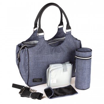 Сумка Valco baby Mothers Bag Denim, синий