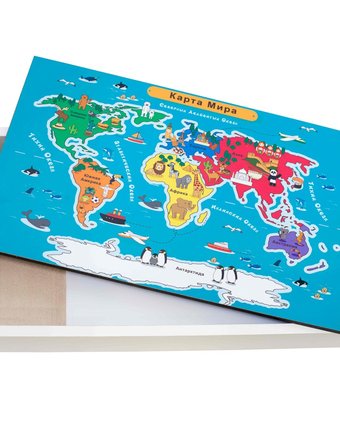 Миниатюра фотографии Крышка для планшета sandstol карта мира