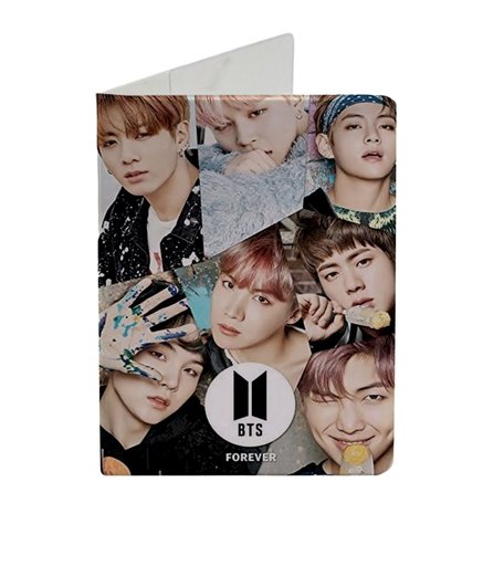 Обложка для паспорта А5 Super01 BTS (БТС)