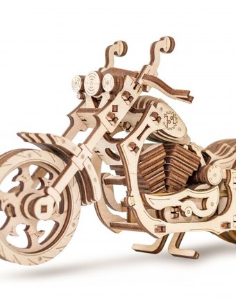 Eco Wood Art 3D EWA Мотоцикл Cruiser