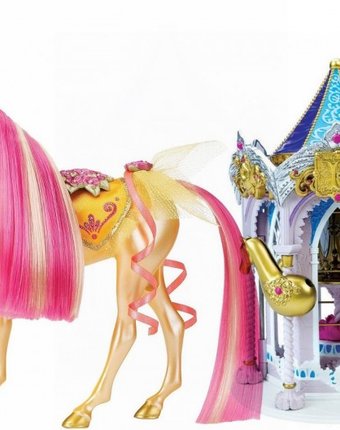 Миниатюра фотографии Pony royal набор пони рояль: карусель и королевская лошадь солнечный луч