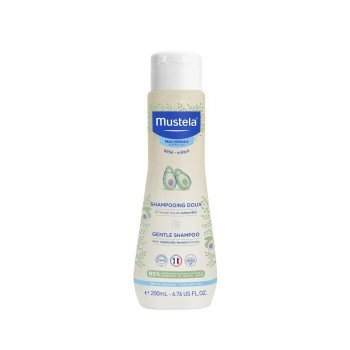 Мягкий шампунь для детских волос Mustela, 200 мл