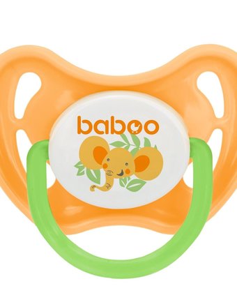 Пустышка Baboo Safari силикон, с рождения