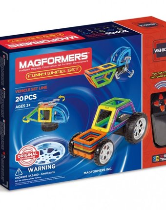 Конструктор Magformers Магнитный Funny Wheel Set 20