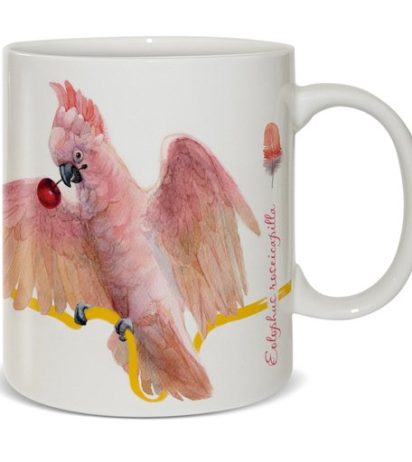 Кружка Priority Розовый какаду, 350 мл