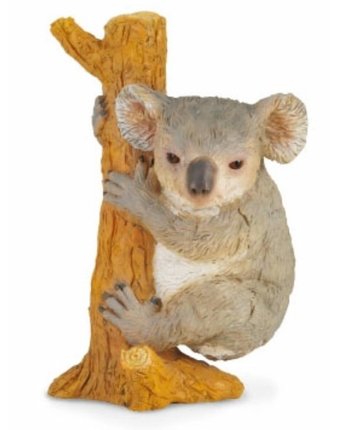 Миниатюра фотографии Фигурка collecta коала на дереве м 8 см