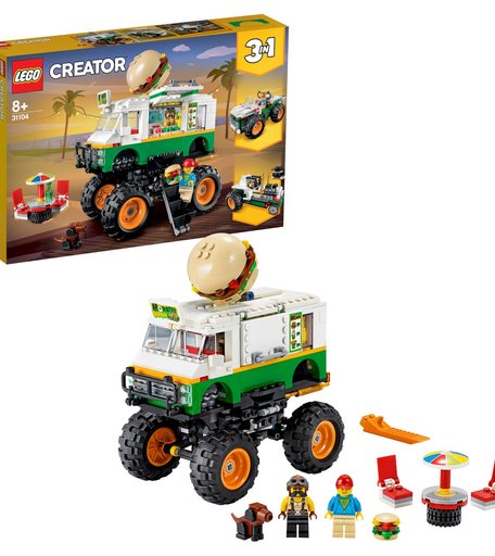 Конструктор LEGO Creator 31 104 Грузовик «Монстрбургер»