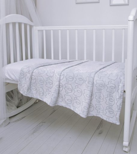 Плед Baby Nice (ОТК) покрывало Micro Velur 100 х 118