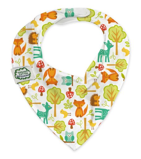 Слюнявчик ImseVimse Бандана Bandana Woodland, с рождения, 20 х 10 см