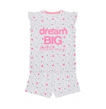 Пижама "Большие мечты", белый, розовый