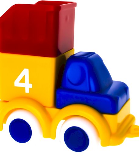 Игровой набор Viking Toys Строители - Построй 3 машинки, 20 см