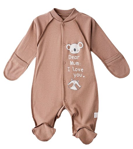 Полукомбинезон Веселый малыш Milky Nature