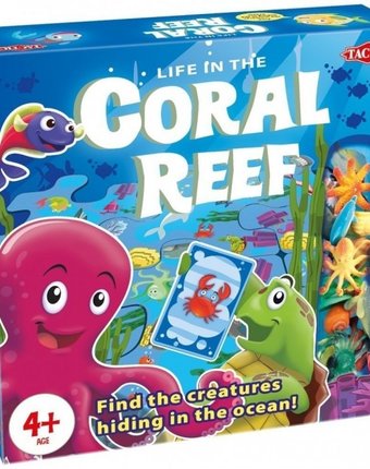 Миниатюра фотографии Tactic games настольная игра коралловый риф