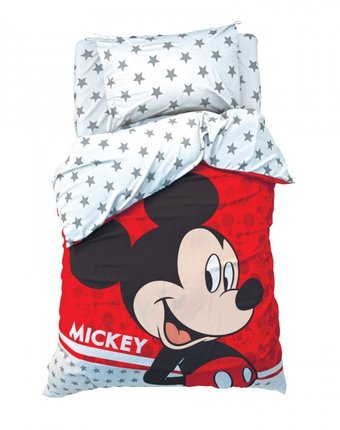Постельное белье Disney 1.5 спальное Микки Маус (3 предмета) 4230705