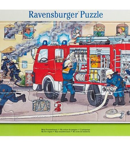 Ravensburger Пазл Пожарная машина 15 элементов