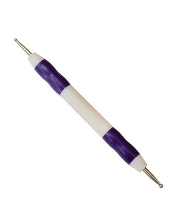 Инструмент для тиснения Fancy Creative двусторонний с пластиковой ручкой