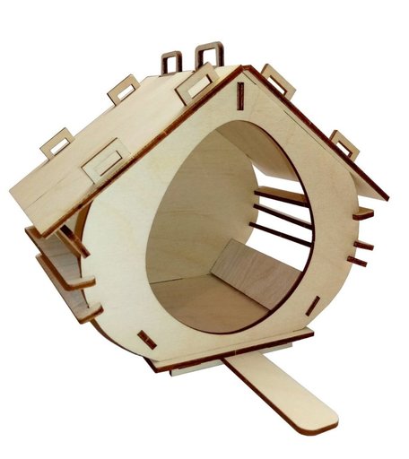 Деревянный конструктор Издательство Учитель Птичкина кормушка