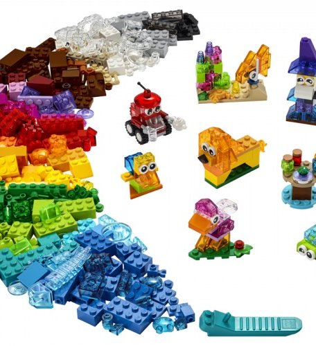 Конструктор Lego Classic Прозрачные кубики