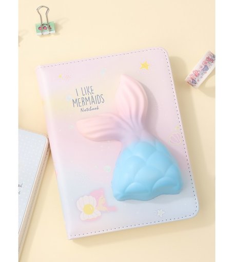 Mihi Mihi Блокнот со сквишем Русалочка I Like Mermaids А5