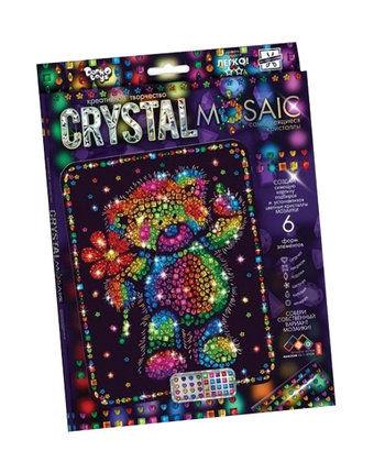 Набор для творчества Данко-Тойс Crystal Mosaic Мишка
