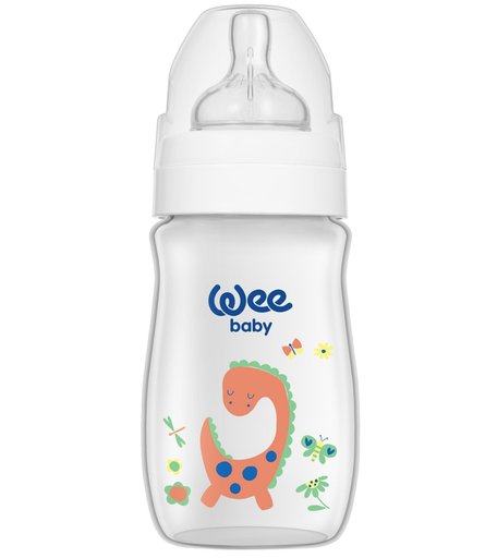 Бутылочка WeeBaby Plus. Classic, с рождения, 250 мл