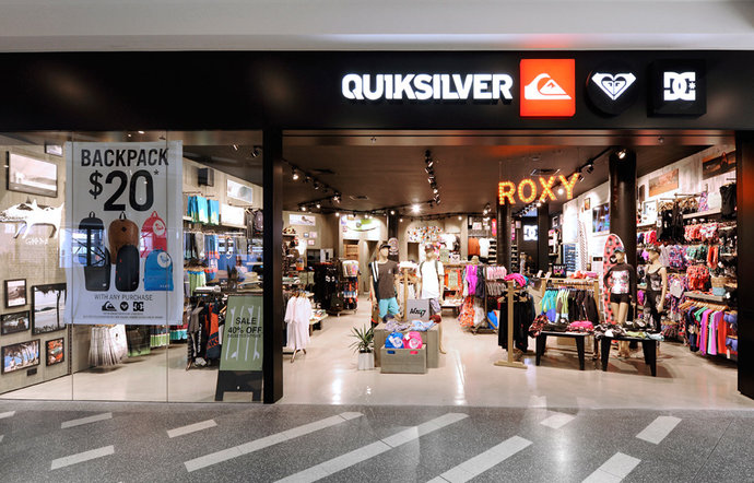 Фото магазина для детей Quiksilver Фотография детского магазина Quiksilver