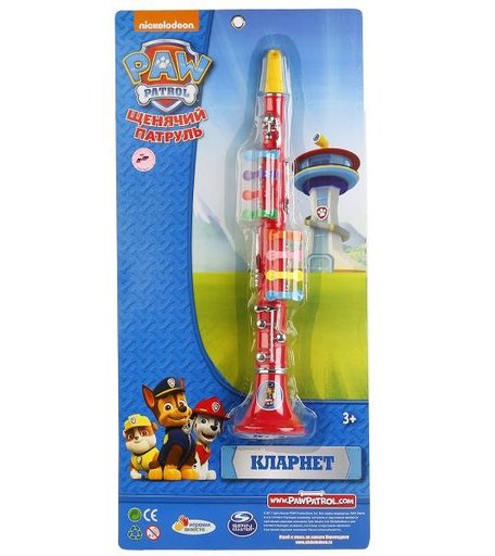 Музыкальный инструмент Играем вместе Кларнет Щенячий патруль