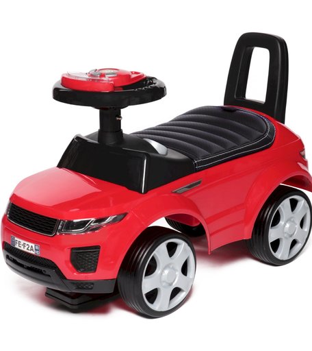 Каталка BabyCare Sport car кожаное сиденье, резиновые колеса