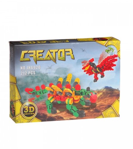 Конструктор Dragon Toys Страйп Динозавры JH6920 (212 элементов)
