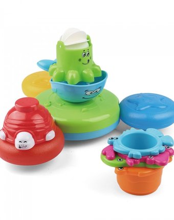 Pituso Набор игрушек для ванной Праздник на воде