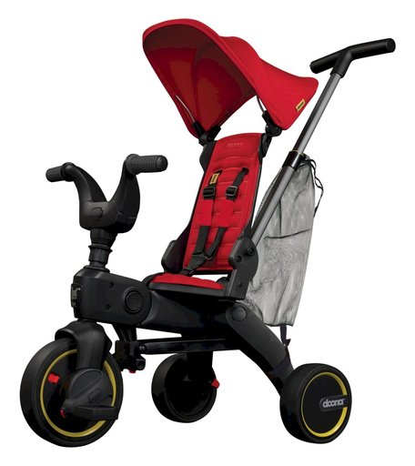 Складной велосипед Doona Liki Trike S3, красный