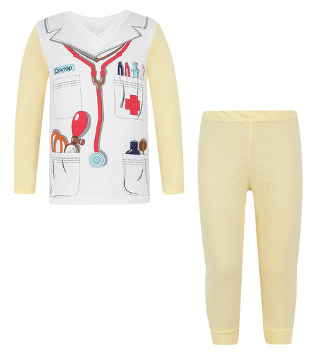 Пижама джемпер/бриджи Leader Kids Профессии