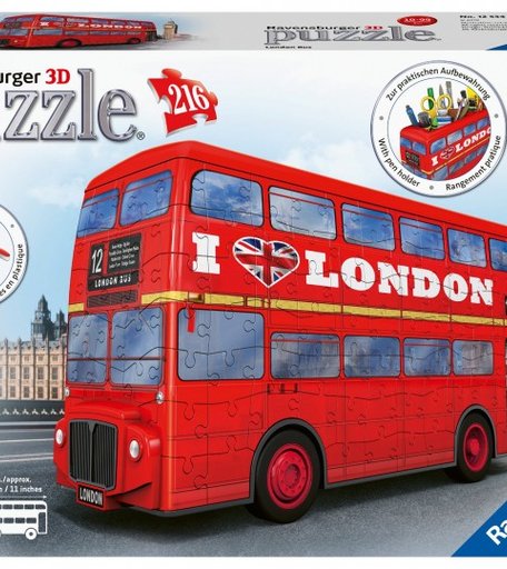 Ravensburger 3D Пазл Лондонский автобус 216 элементов