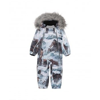 Комбинезон зимний Molo Pyxis Fur, Mammoth, голубой