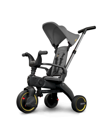 Складной велосипед Doona Liki Trike S1, Grey Hound, серый