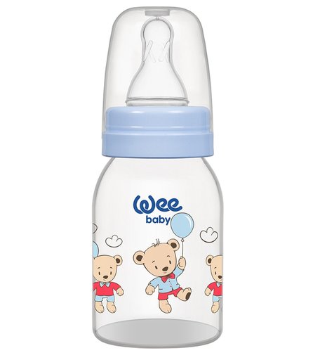 Бутылочка WeeBaby с узким горлышком Classic, с рождения, 125 мл